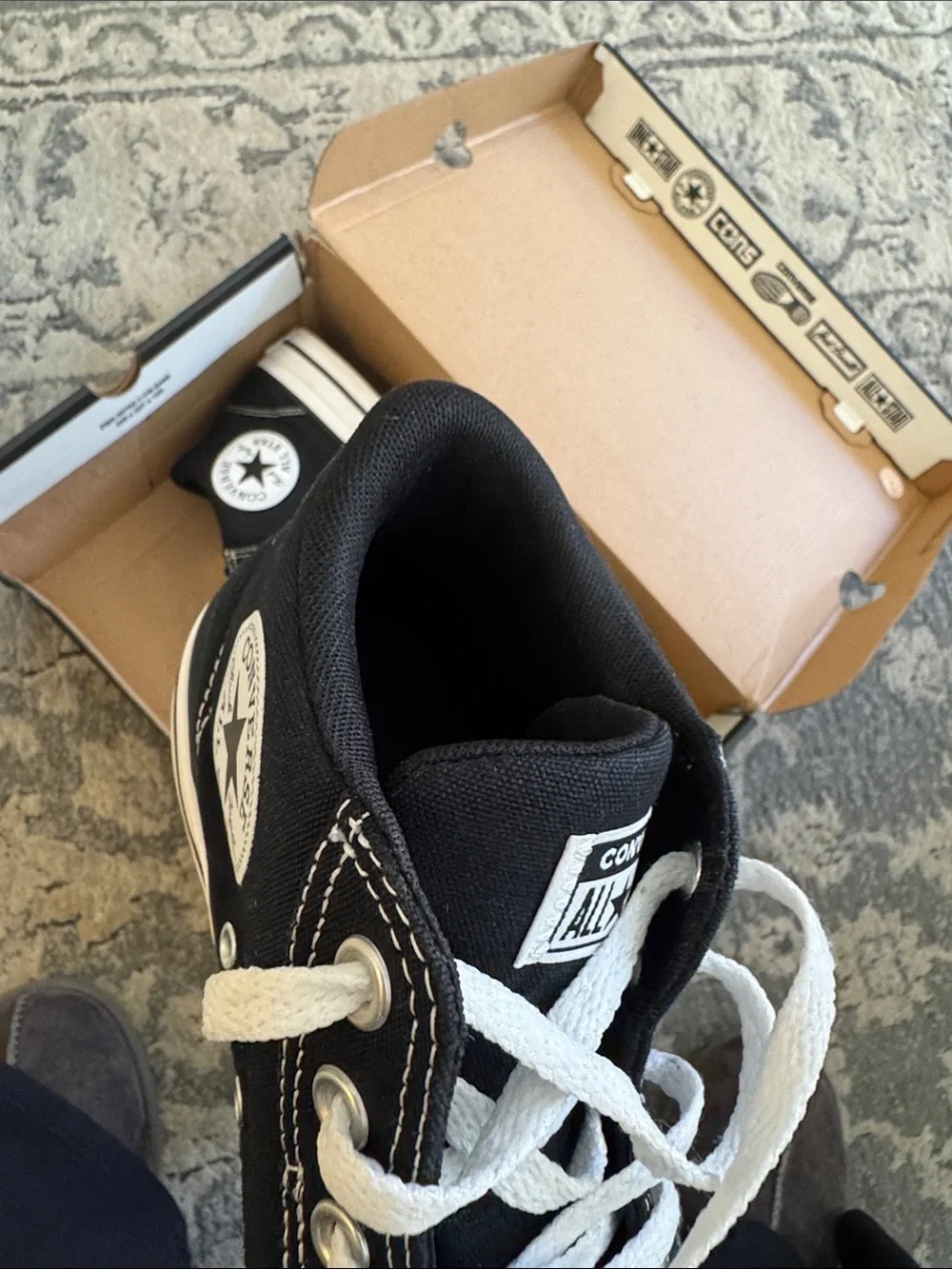 Converse Black Malden Sneaker - Picture 3 of 7